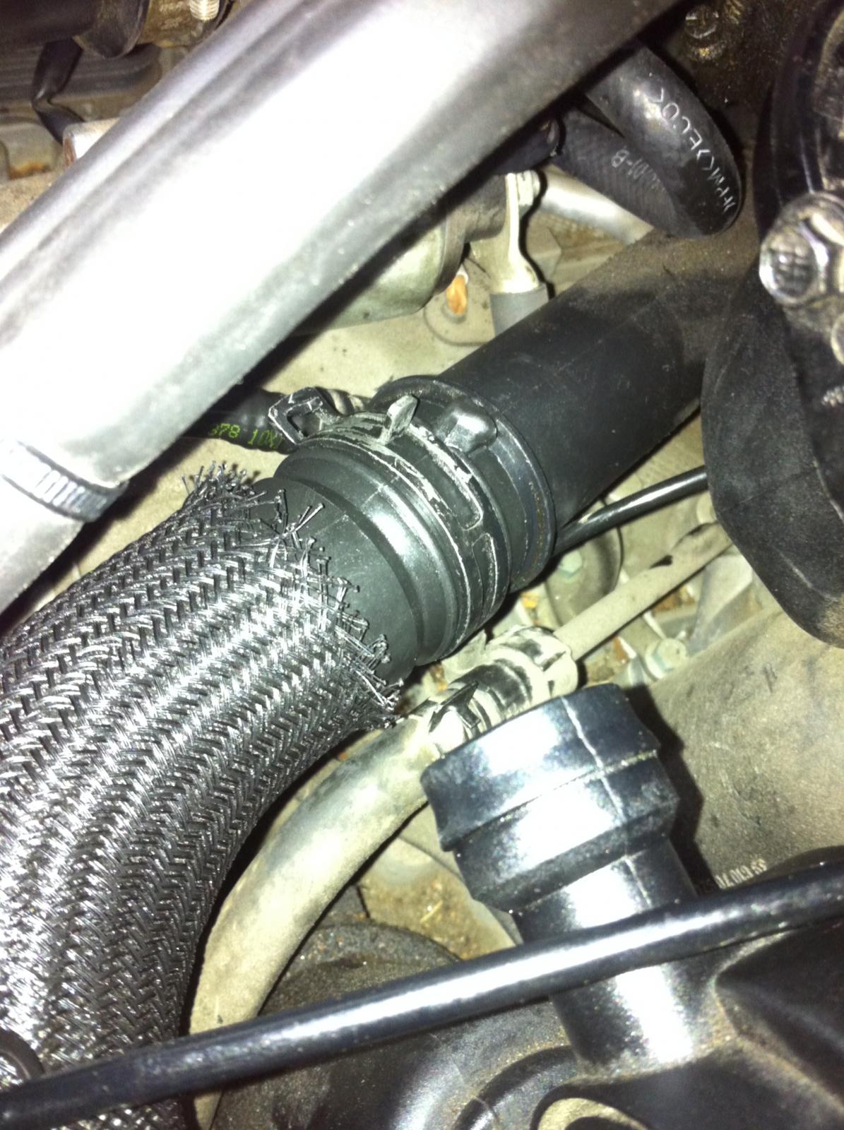 Oil filler tube/hose replacement Boxster 00 986 Series (Boxster, Boxster S)