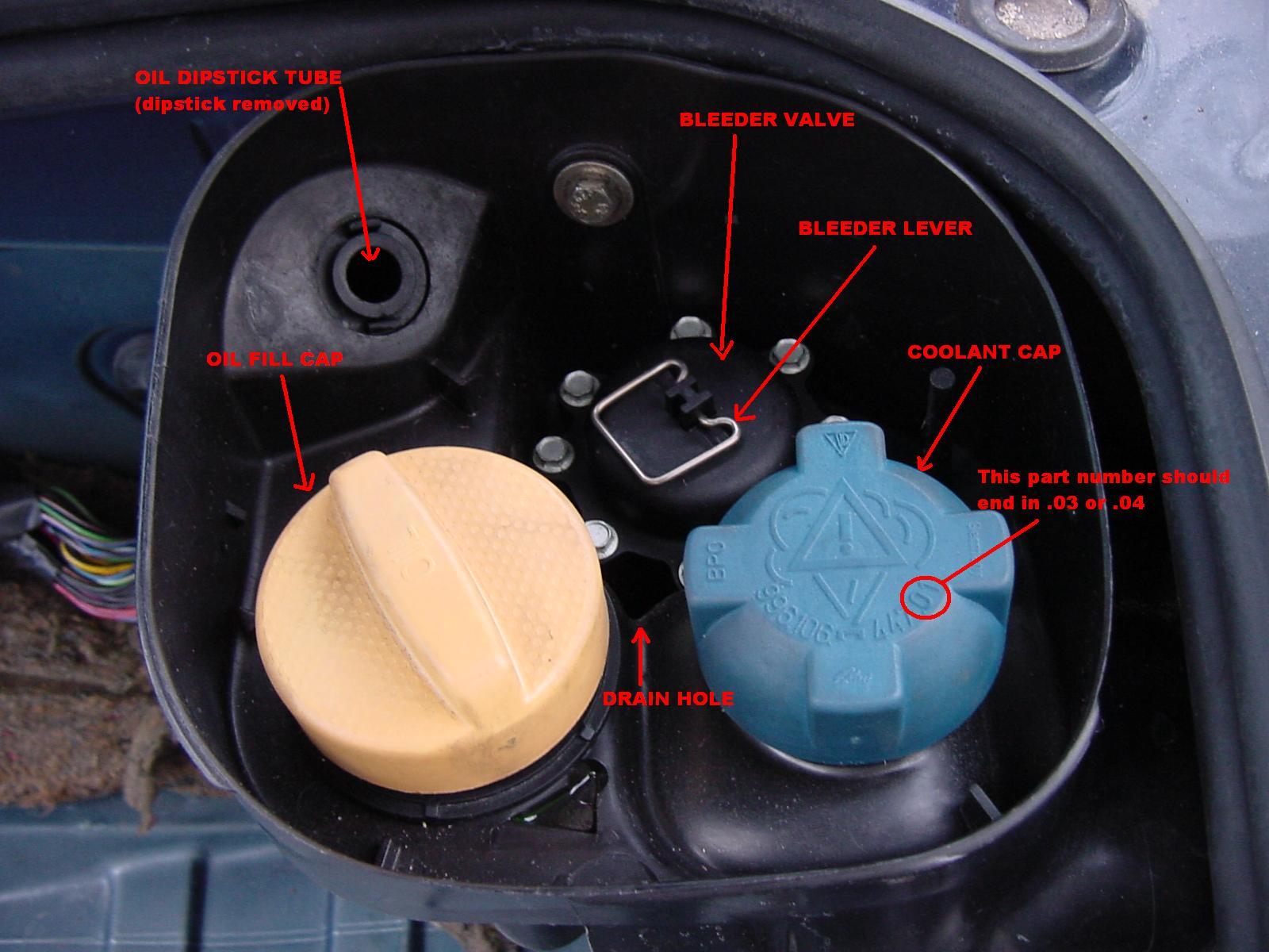 Coolant Tank Leak 986 Series (Boxster, Boxster S)