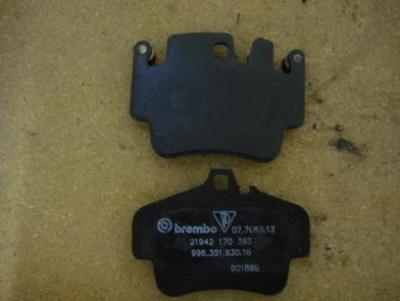 Porsche 996 Brake Pad Information - RennTech.org Forums
