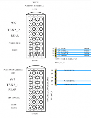 Wiring Diagram - 997-2 Series (Carrera, Carrera 4, Carrera 2S, Carrera