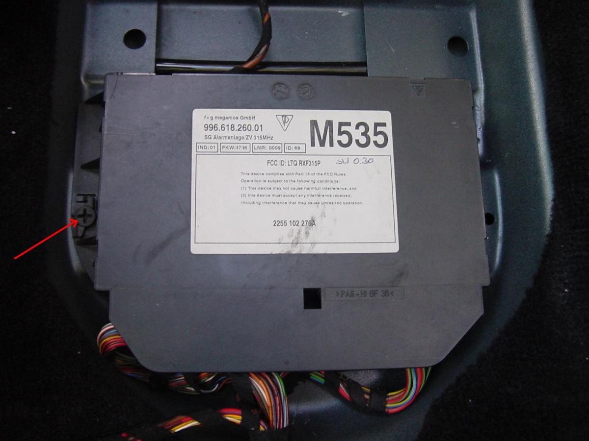 1999 Fuse Panel Diagram 986 Series Boxster Boxster S Renntech