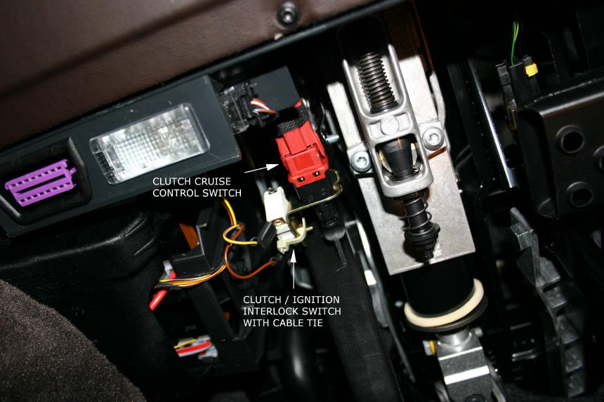 Boxster clutch interlock switch - 987-1 Series (Boxster ... electrical plug wiring 