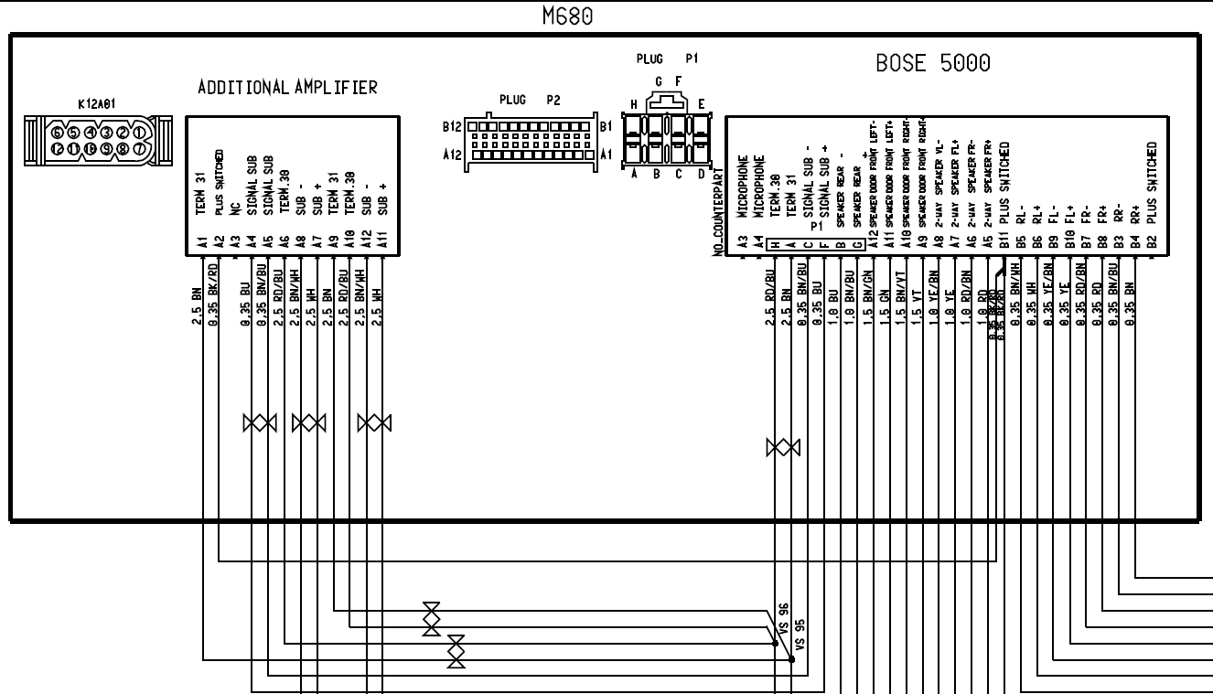 Bose Sub amp wiring - 996 Series (Carrera, Carrera 4, Carrera 4S, Targa