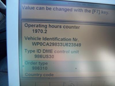 2003 Boxster S has no outside temp display - 986 Series (Boxster