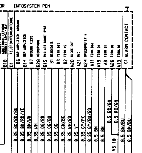 PCM wiring diagram for 09/2001 TT - 996 TT, 996 TT S, 996 GT2