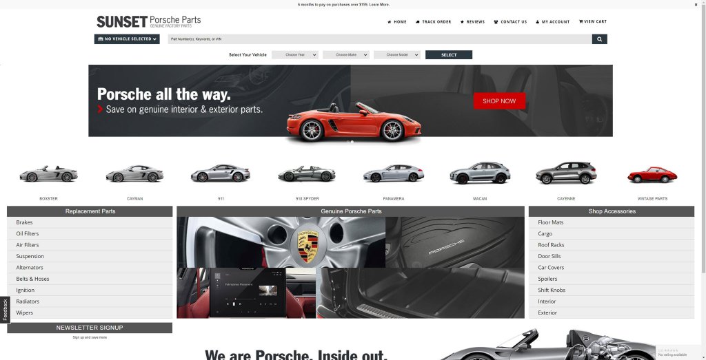 More information about "Sunset Porsche Parts"