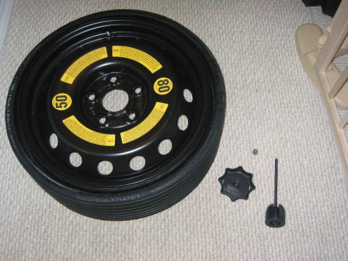 More information about "Temporary spare wheel/tire part numbers and installation directions"